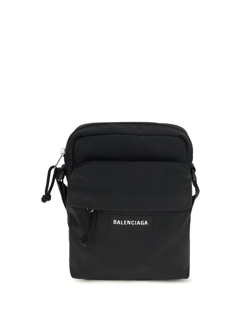 Balenciaga Balenciaga Explorer Shoulder Bag Black - World Class Fashion