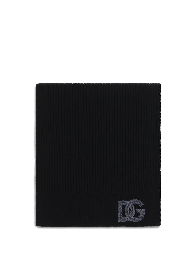 Dolce & Gabbana Dolce & Gabbana Ribbed Virgin Wool Scarf - World Class Fashion