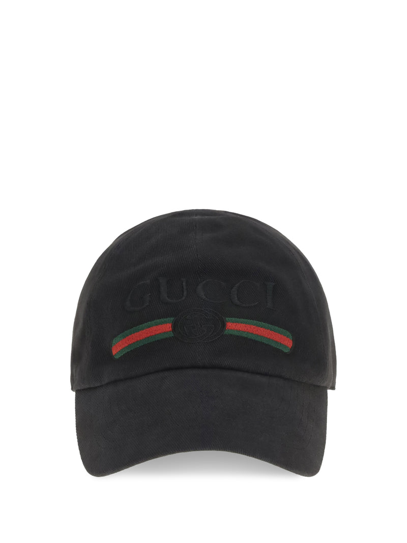 Gucci Gucci Cotton Baseball Cap With Embroidery - World Class Fashion