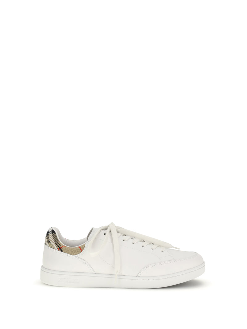 Burberry Burberry Low-top Sneakers P. White/Sand IP CHK - World Class Fashion