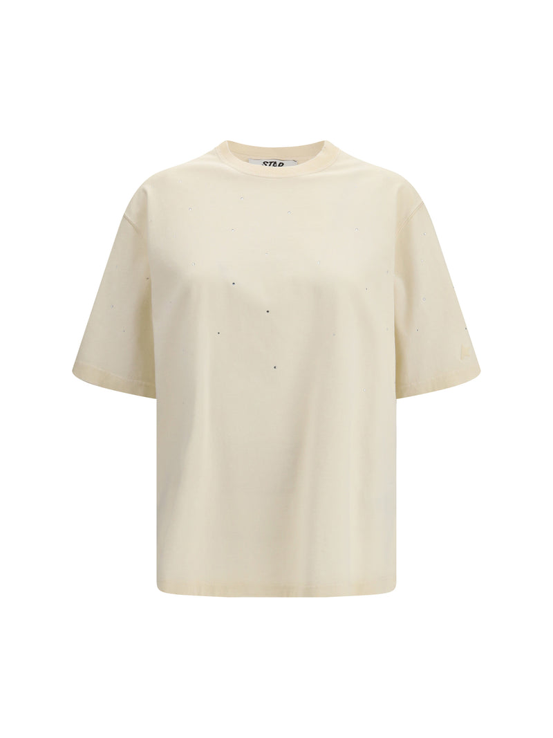 Golden Goose Golden Goose Star T-shirt Artic Wolf - World Class Fashion