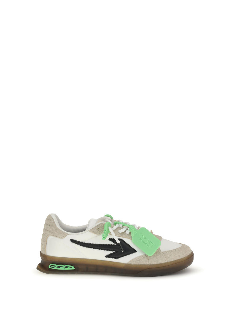 Off-white Off-white End Of Play Sneakers White Sand Beige - World Class Fashion
