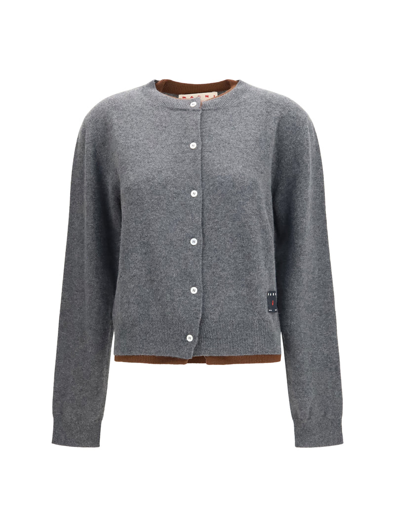 Marni Marni Layered Effect Cashmere Cardigan - World Class Fashion