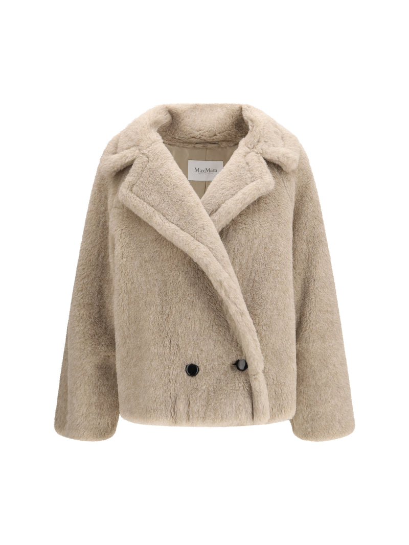 Max Mara Max Mara Cambusa Coat Sabbia Women - World Class Fashion