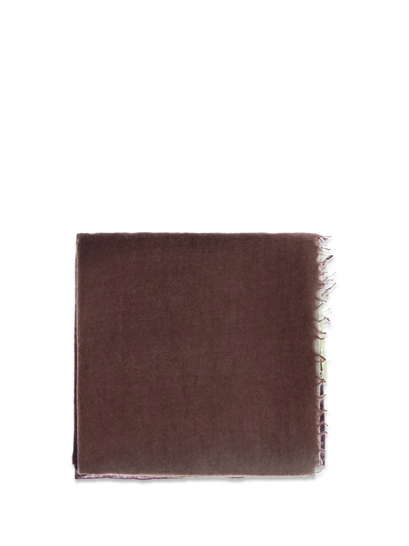 Mirror In The Sky Mirror In The Sky Soufflé Semi-felted Degradé Scarf Liqueur & Copse - World Class Fashion