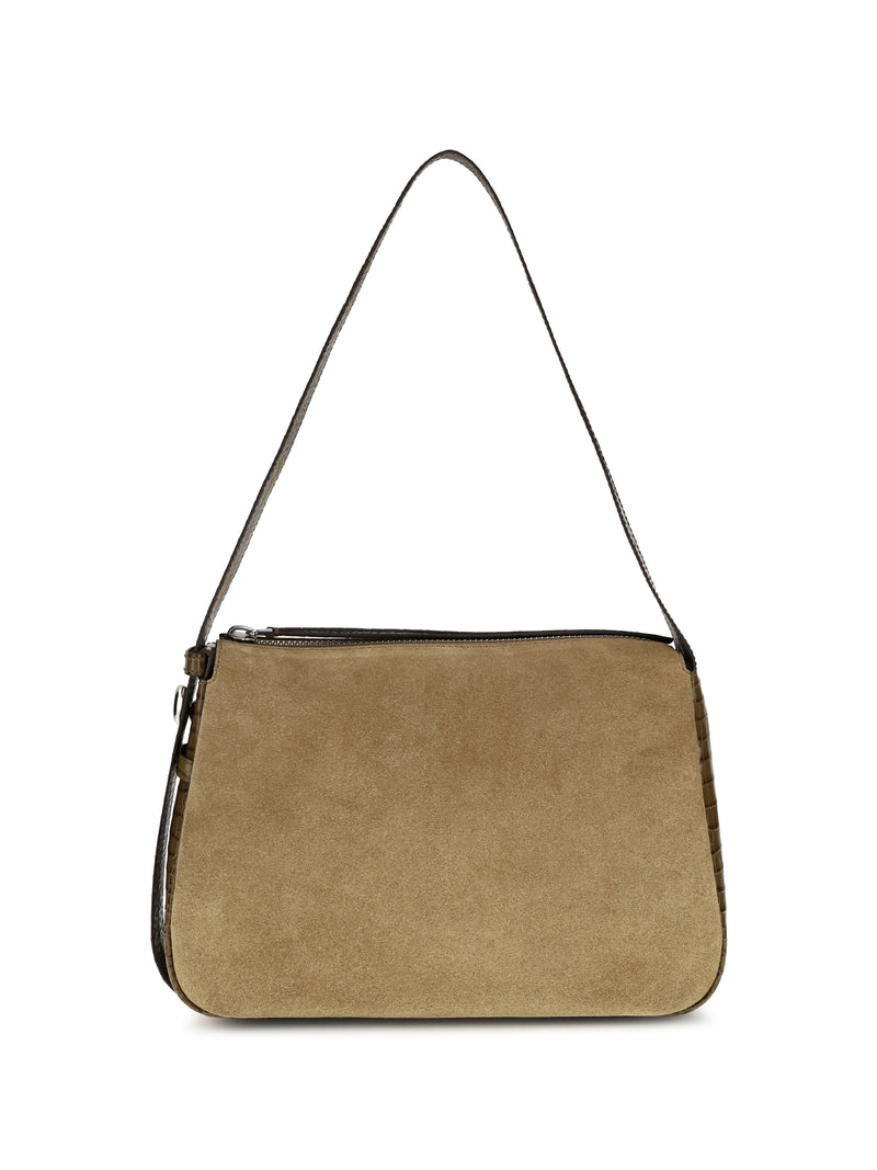 Tory Burch Tory Burch Romy Suede Shoulder Bag - World Class Fashion