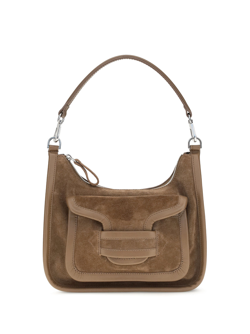 Pierre Hardy Pierre Hardy Alpha Day Miss Leather Shoulder Bag Light Brown - World Class Fashion