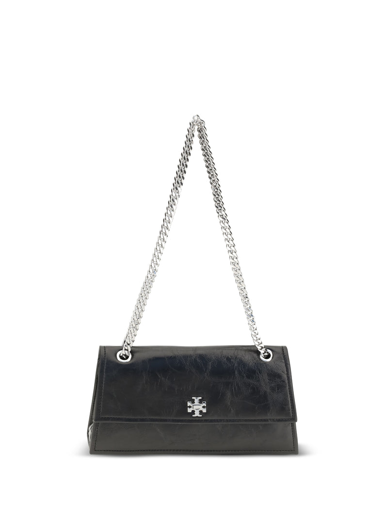 Tory Burch Tory Burch Kira Suede Shoulder Bag With Turn-lock Detail - World Class Fashion