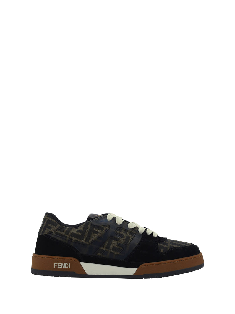 Fendi Fendi Match Sneakers Nero+Tabacc.Nero+Ice - World Class Fashion