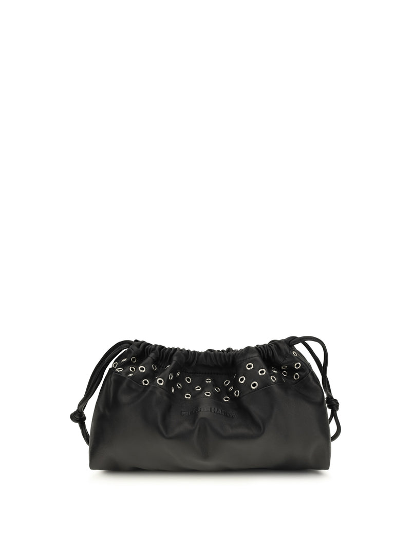 Pierre Hardy Pierre Hardy Double Clutch With Eyelets Black - World Class Fashion