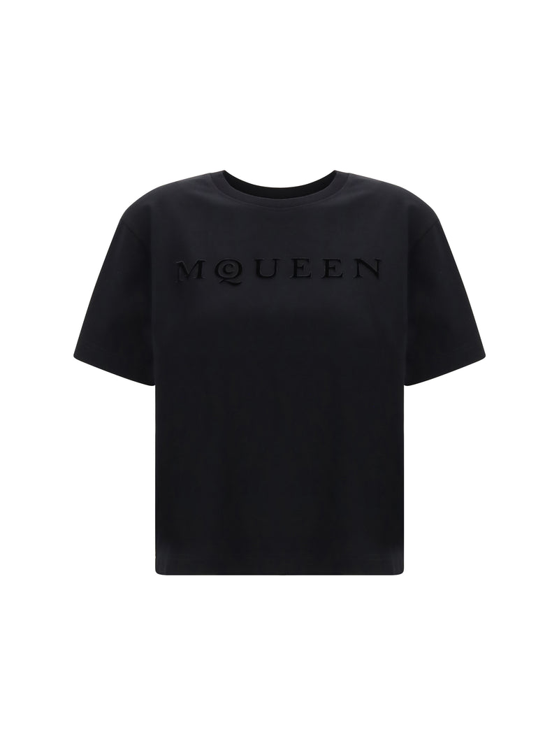 Alexander McQueen Alexander McQueen Logo T-shirt Black Women - World Class Fashion