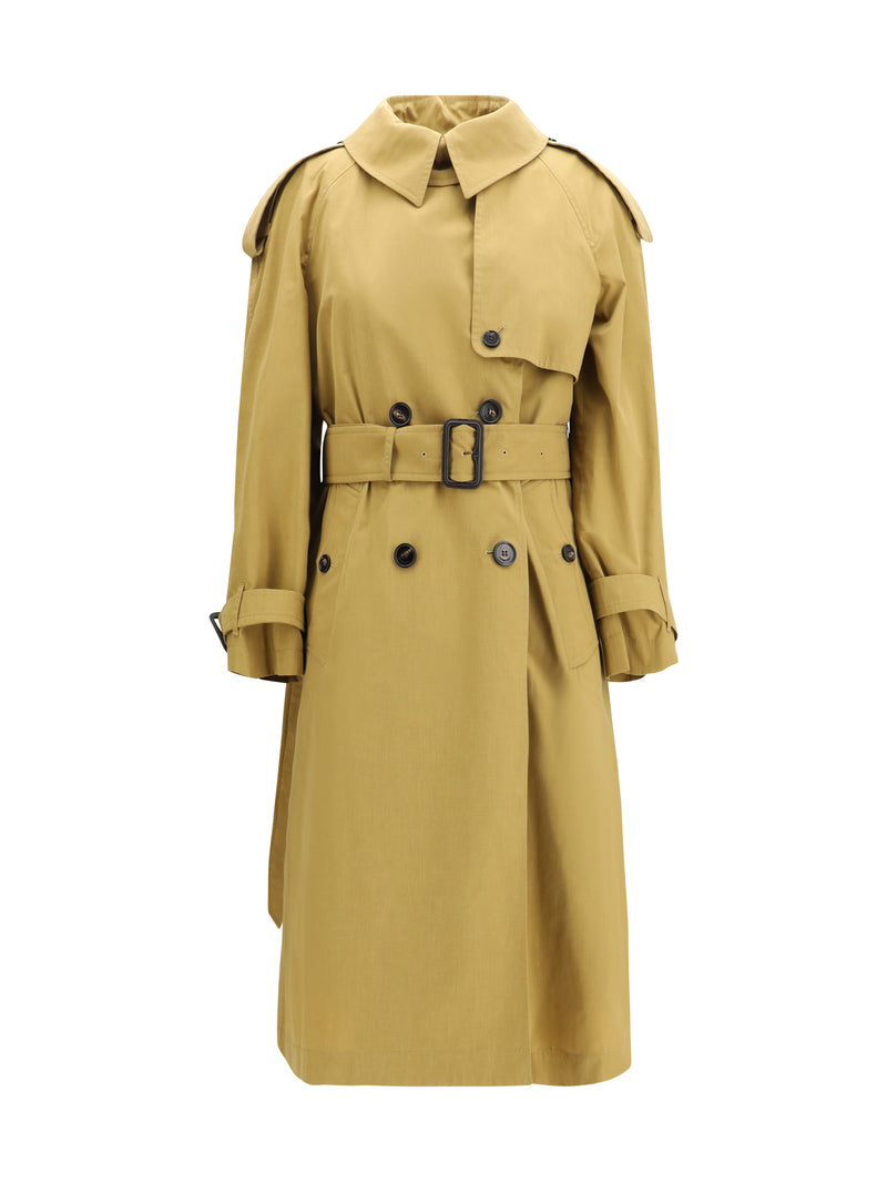 Burberry Burberry Fitzrovia Trench Lignum Brown Women - World Class Fashion