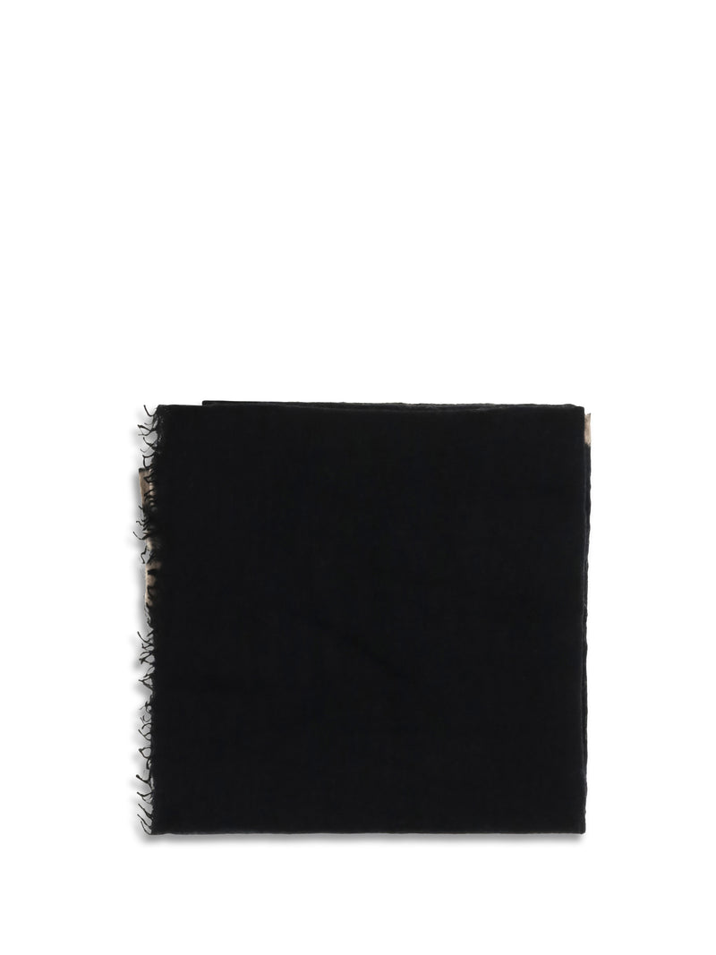 Mirror In The Sky Mirror In The Sky Gran Soufflé Scarf Black Brown - World Class Fashion