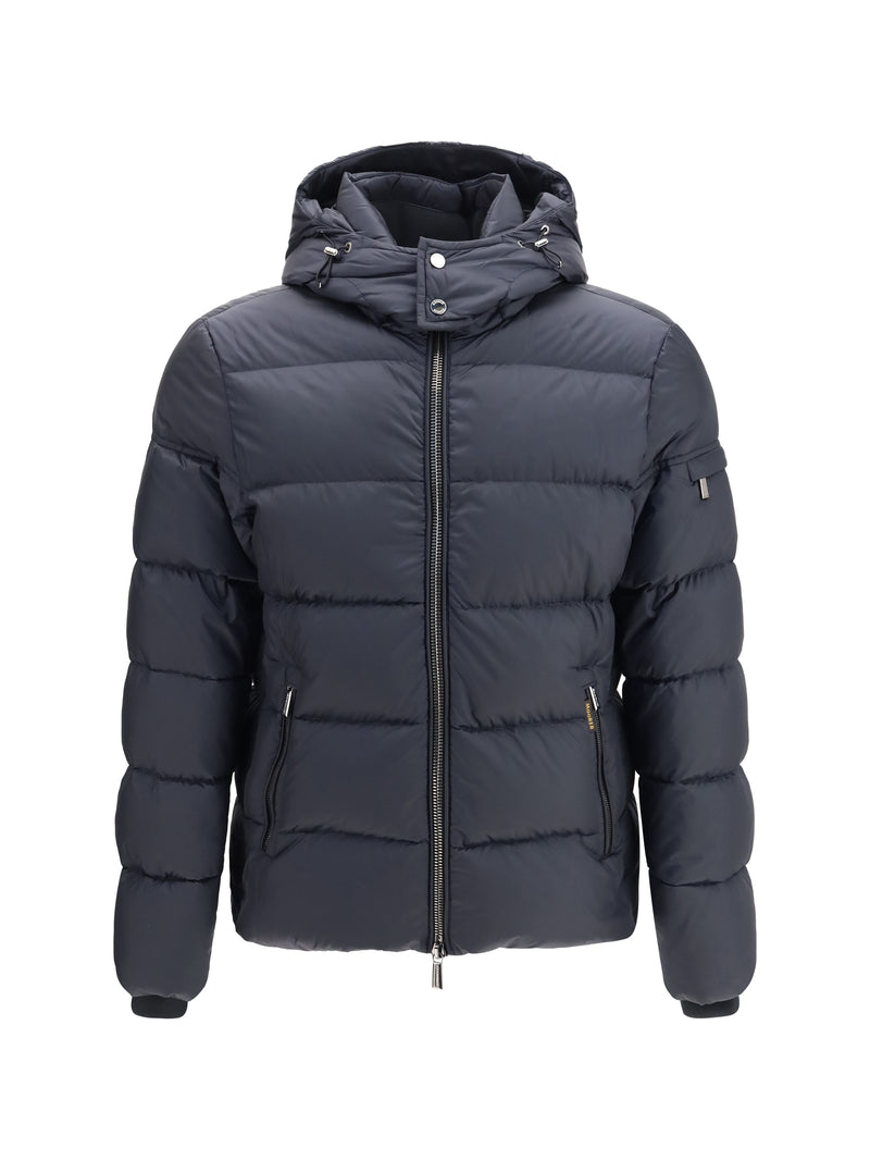 Moorer Moorer Brett-sh Down Jacket Blue - World Class Fashion