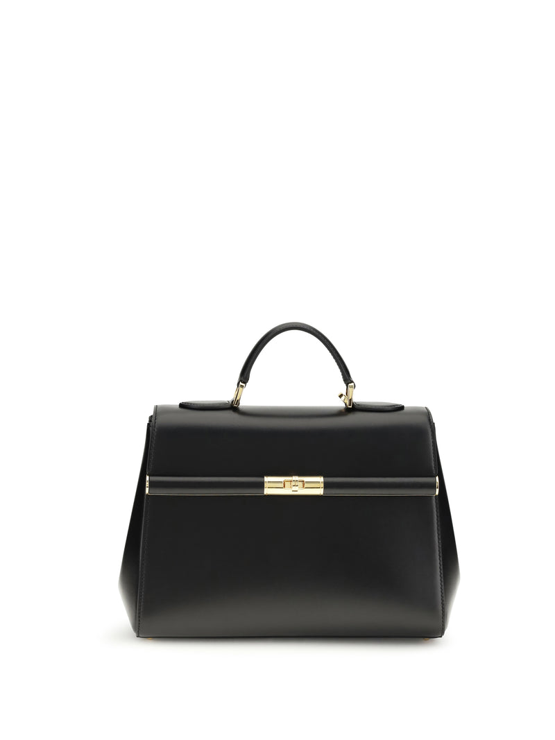 Dolce & Gabbana Dolce & Gabbana Marlene Leather Handbag Nero - World Class Fashion