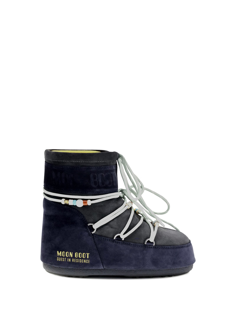 Moon Boot Botas bajas Moon Boot Icon Midnight/Gris - World Class Fashion