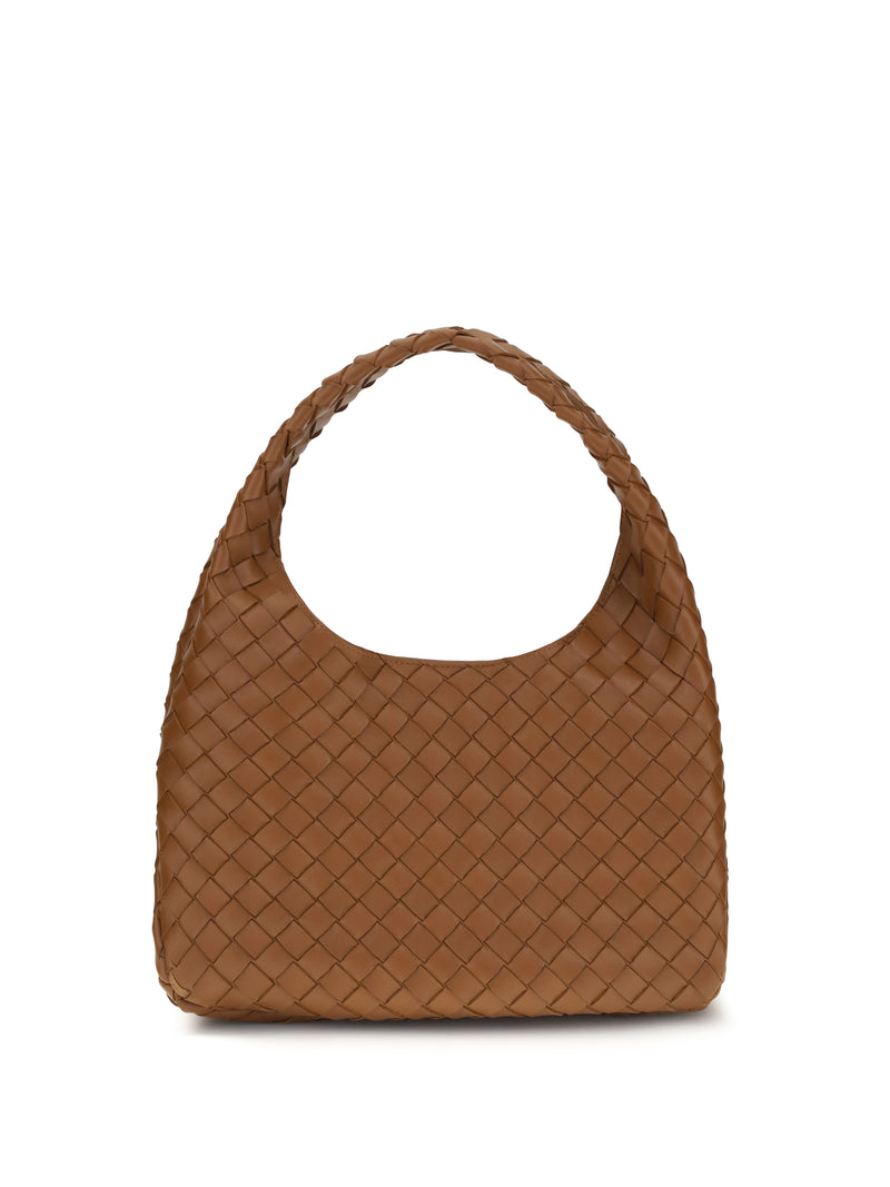 Bottega Veneta Bottega Veneta Campana Shoulder Bag Tannin-Muse Brass - World Class Fashion