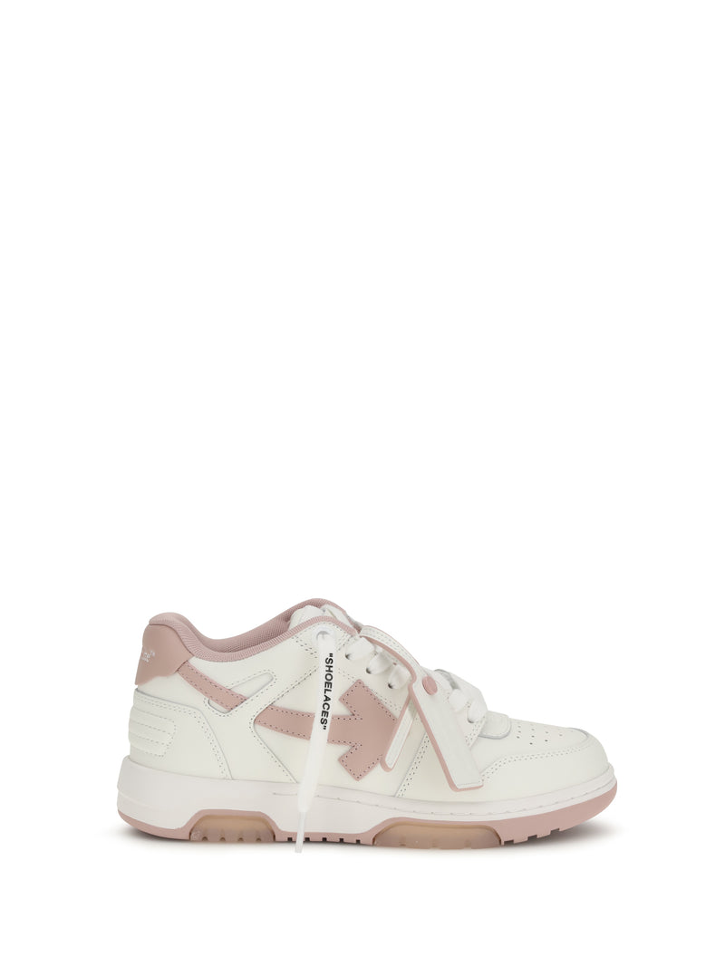 Off-white Off-white Out Of Office Sneakers White Pink - World Class Fashion