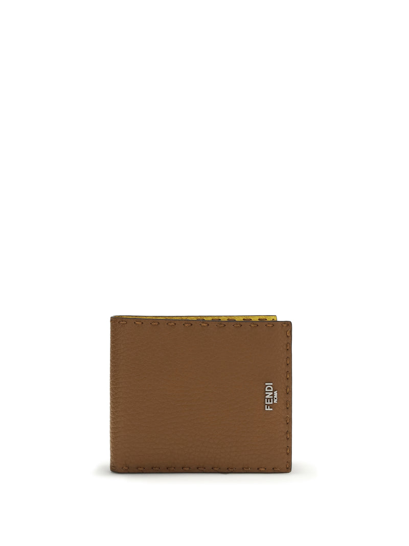 Fendi Fendi Selleria Wallet Sellier Sunflower Men - World Class Fashion