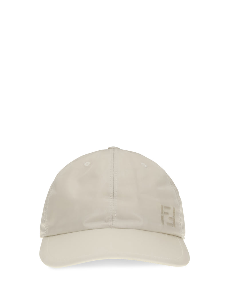 Fendi Fendi Nylon Baseball Cap Dark Blue Men - World Class Fashion