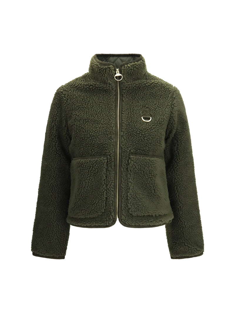 Barbour Barbour Elenora Fleece Jacket Olive - World Class Fashion