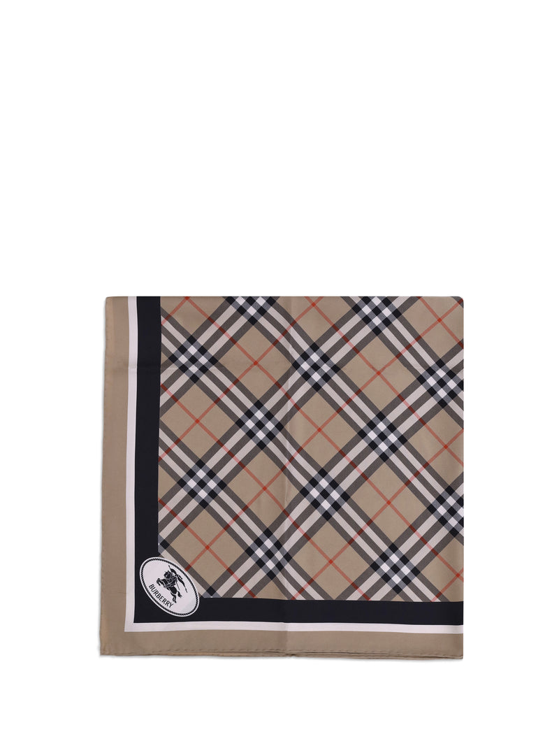 Burberry Burberry Silk Check Scarf - World Class Fashion
