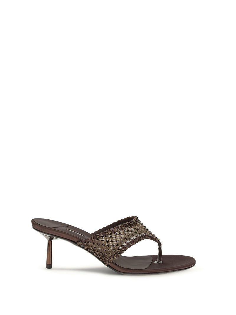 Le Silla Le Silla Gilda Sandals Fondente Women - World Class Fashion