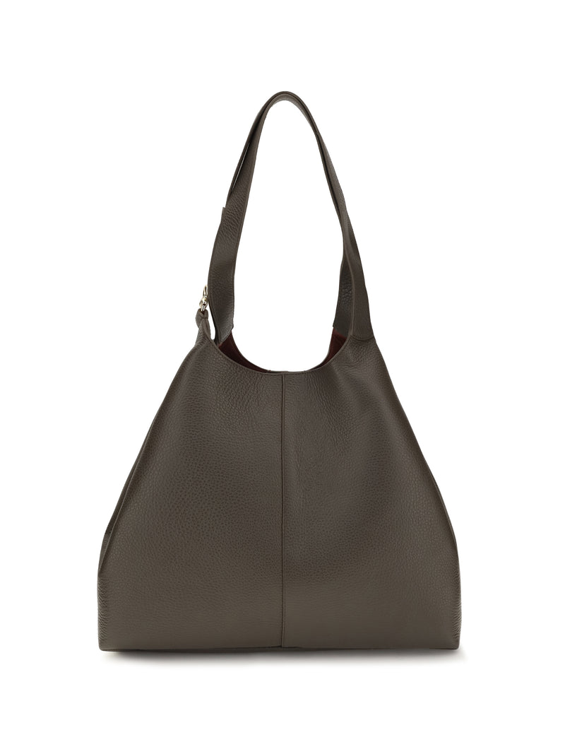 Coccinelle Coccinelle Large C-easy Tote Bag Fango - World Class Fashion