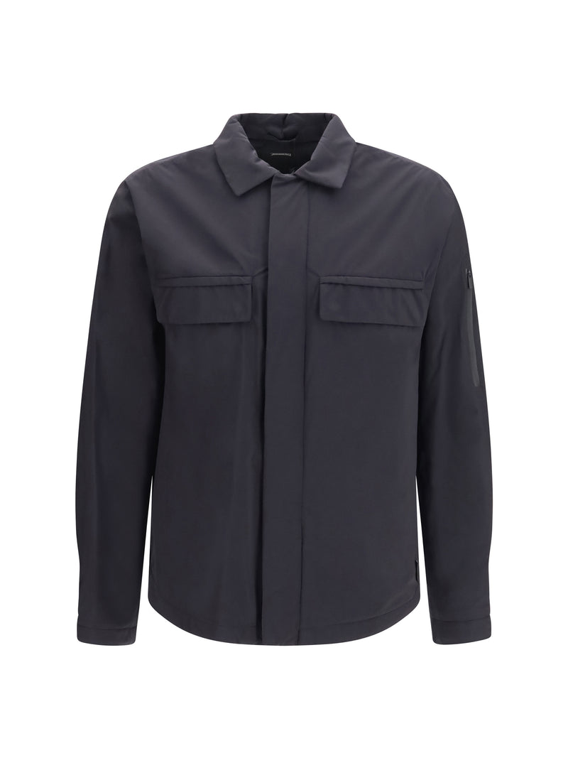 Laminar Laminar Flap Pocket Jacket Nero Men - World Class Fashion