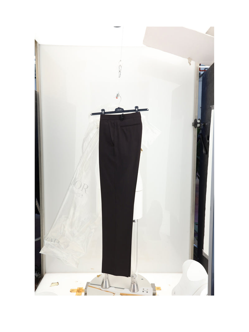 Dior Homme Dior Homme Abito Icon Must Buy Trousers Brown - World Class Fashion