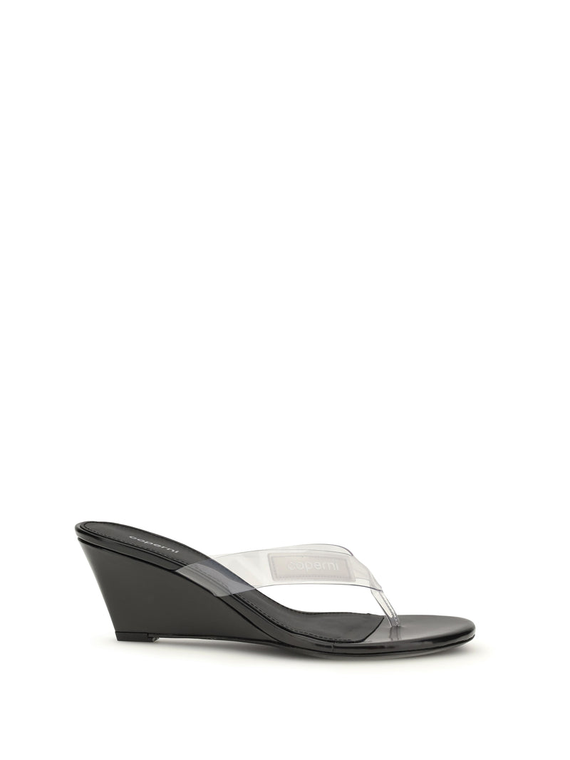 Coperni Coperni Wedge Flip-flops Sandals Clear Women - World Class Fashion