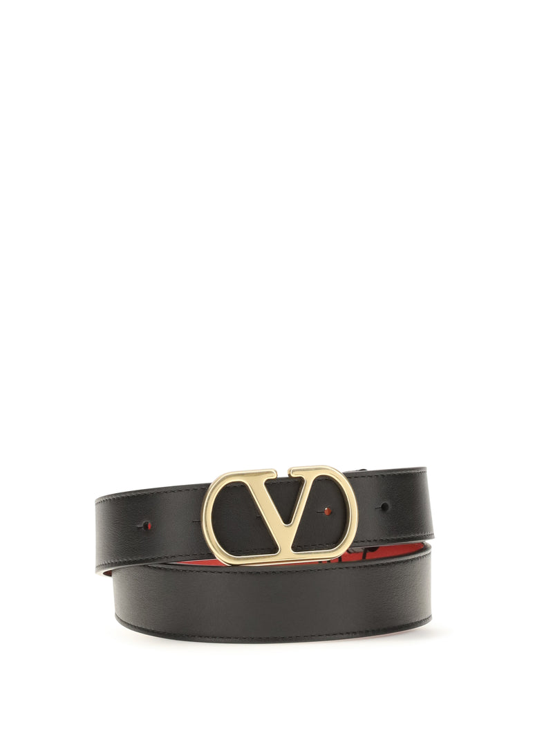 Valentino Garavani Valentino Garavani Reversible Vlogo Signature Belt - World Class Fashion