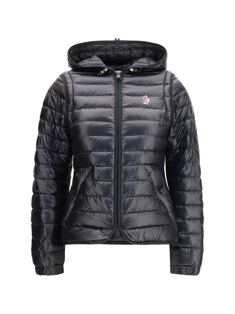 Moncler Grenoble Moncler Grenoble Karura Hooded Down Jacket Black - World Class Fashion