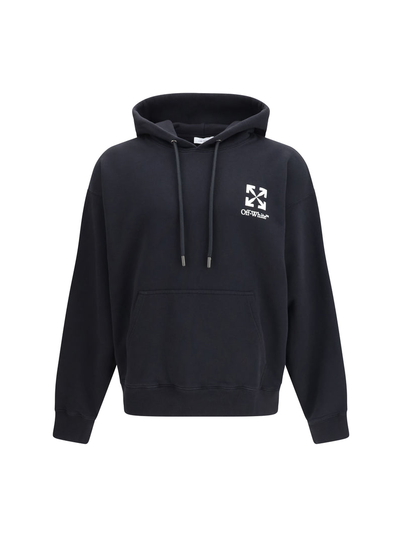 Off-white Off-white Small Arrow Skate Hoodie Black - World Class Fashion