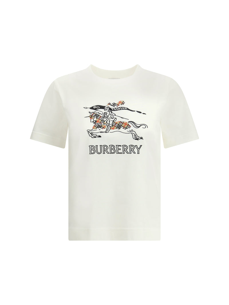 Burberry Burberry Cotton T-shirt with Drawn EKD Chalk - World Class Fashion