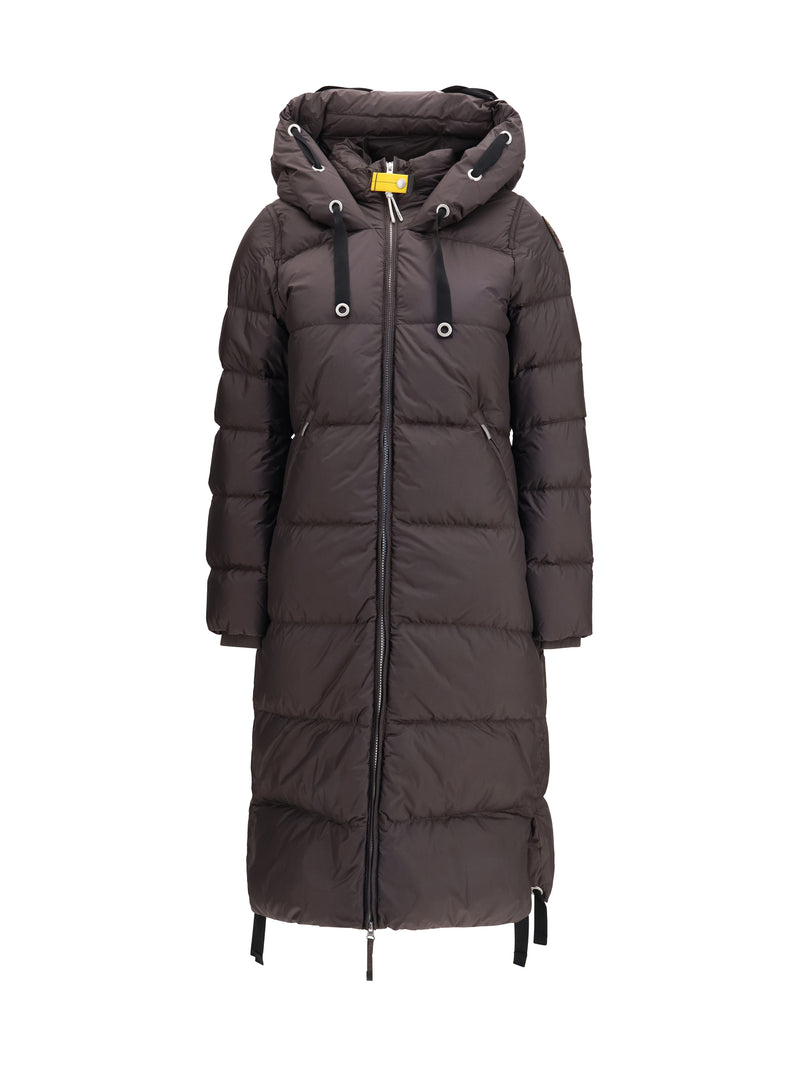 Parajumpers Parajumpers Panda Long Down Jacket Graphite Orchid - World Class Fashion