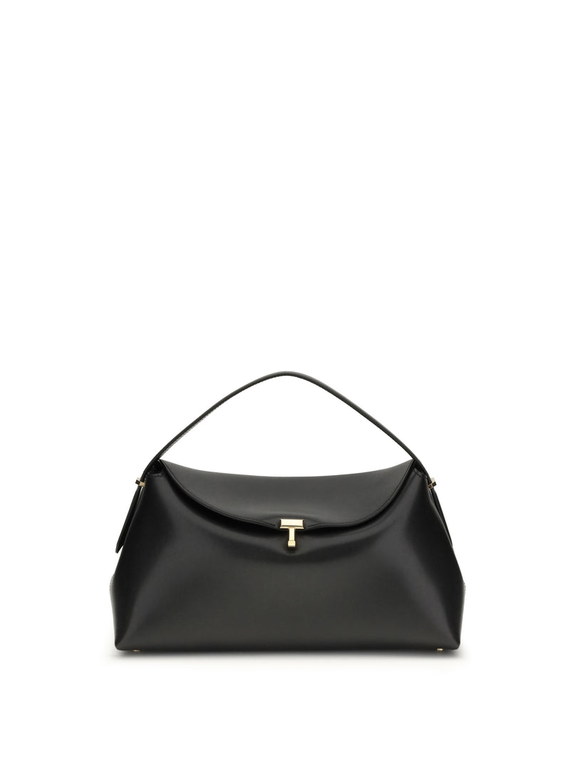 Toteme Toteme T-lock Shoulder Bag Black - World Class Fashion