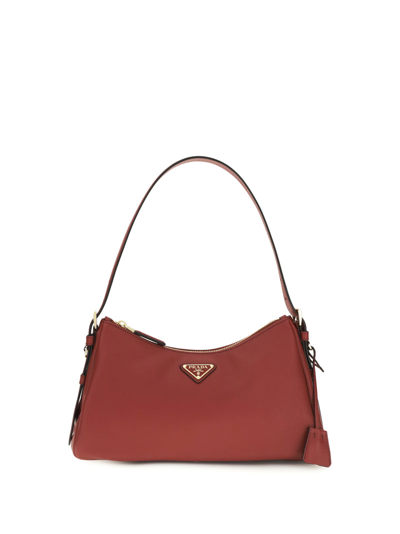 Prada Prada Aimée Medium Shoulder Bag Purple - World Class Fashion
