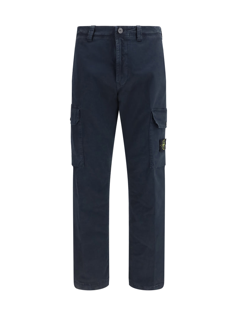 Stone Island Stone Island Old Cargo Pants Navy Blue - World Class Fashion