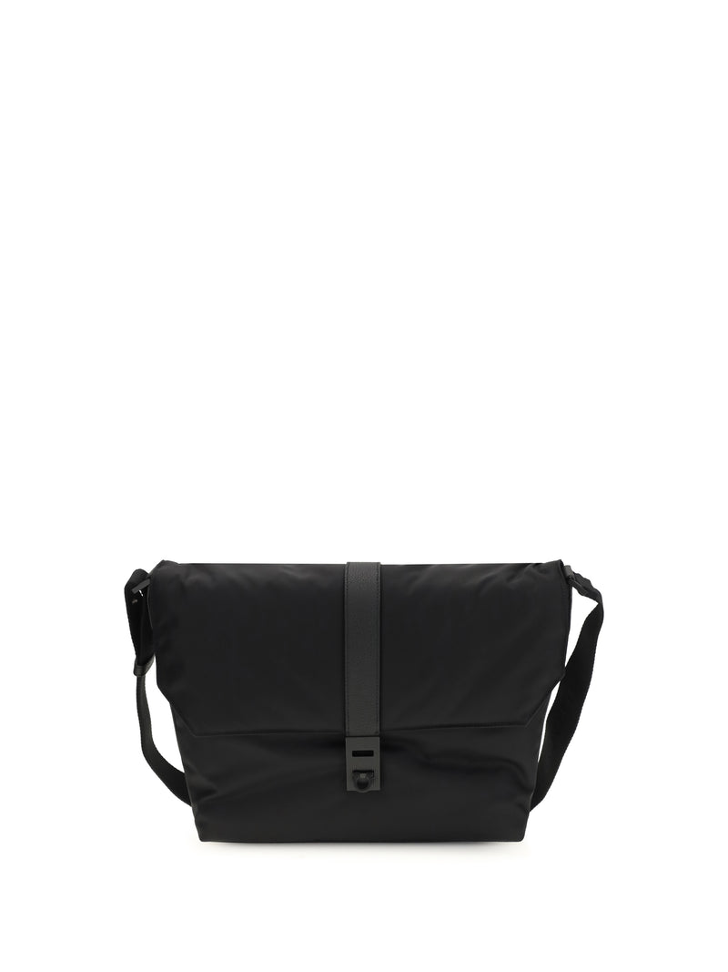 Ferragamo Ferragamo Nylon Shoulder Bag Nero Men - World Class Fashion