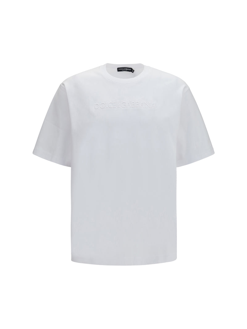Dolce & Gabbana Dolce & Gabbana Cotton T-shirt Bianco Ottico Men - World Class Fashion
