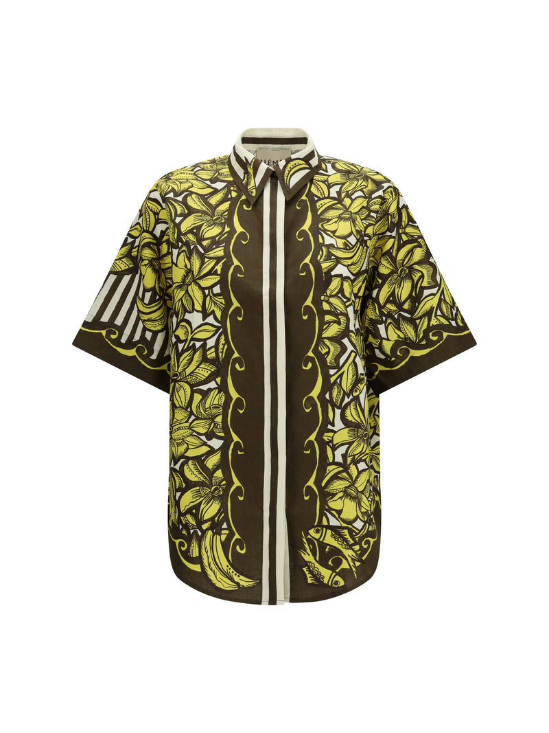Alemais Alemais Mona Shirt Yellow Women - World Class Fashion
