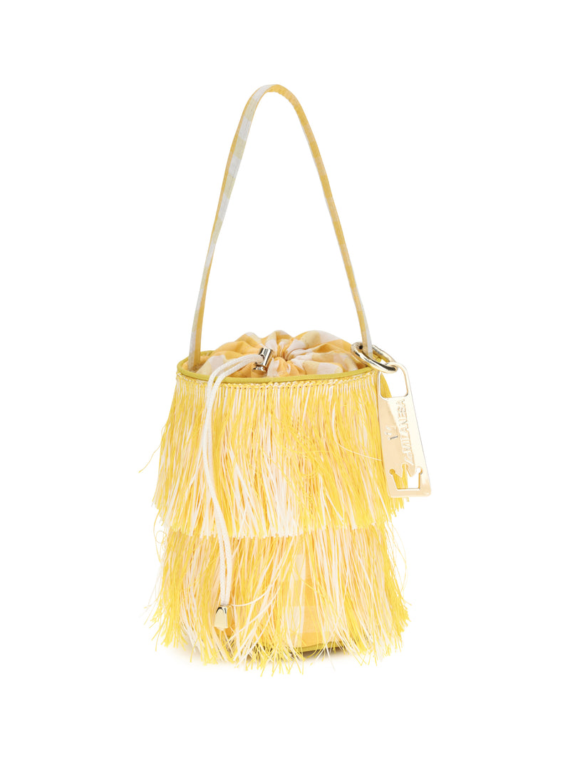La Milanesa La Milanesa Anemone Shoulder Bag Yellow Women - World Class Fashion