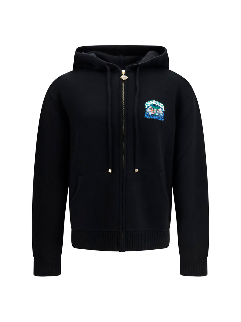 Casablanca Casablanca Palm Tree Hoodie Multicolor - World Class Fashion