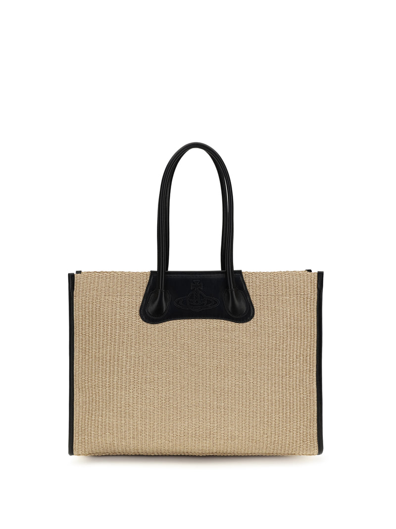 Vivienne Westwood Bolso tote Vivienne Westwood Troy Natural - World Class Fashion
