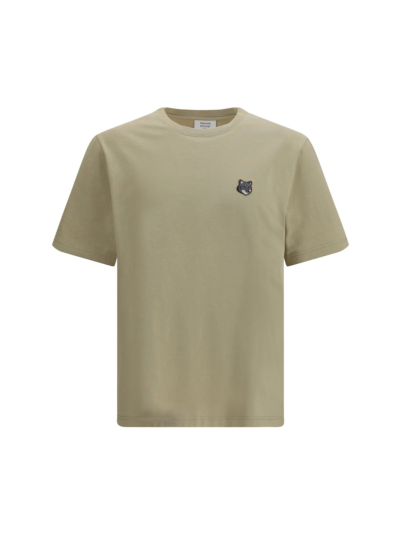 Maison Kitsuné Maison Kitsuné Fox Head Comfort T-shirt Tea Leaf - World Class Fashion