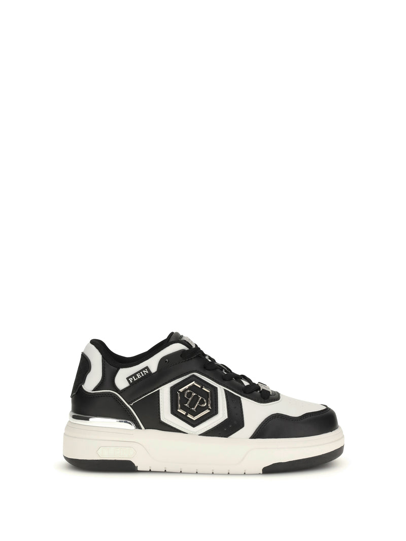Philipp Plein Philipp Plein Sk8r Sneakers White/Black Men - World Class Fashion