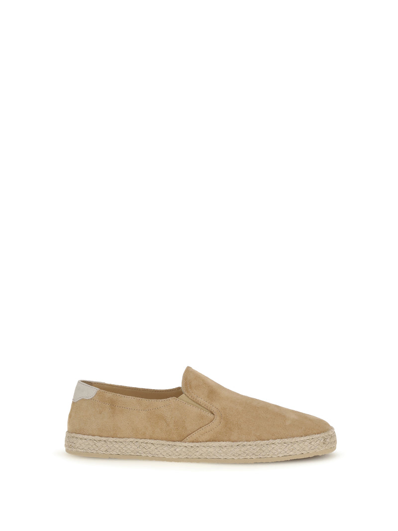 Brunello Cucinelli Brunello Cucinelli Suede Sneakers Siena+Lamb - World Class Fashion