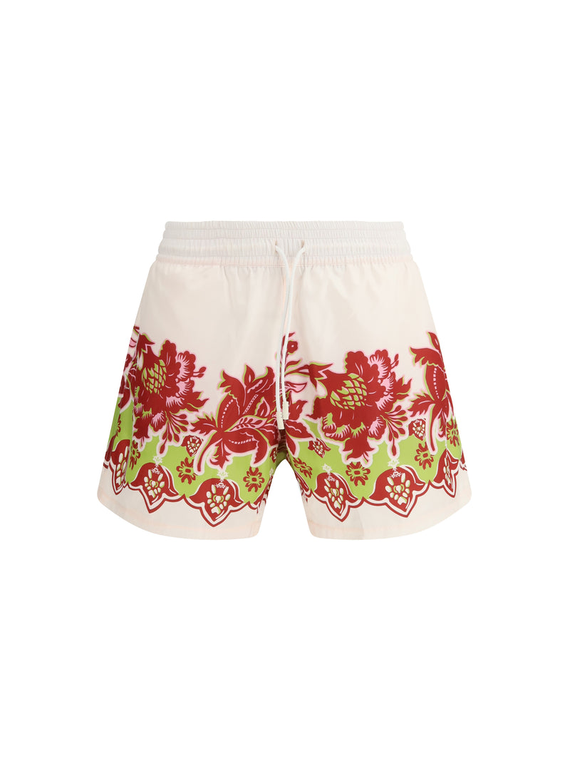 Etro Etro Swim Shorts With Floral Print X0800 - World Class Fashion