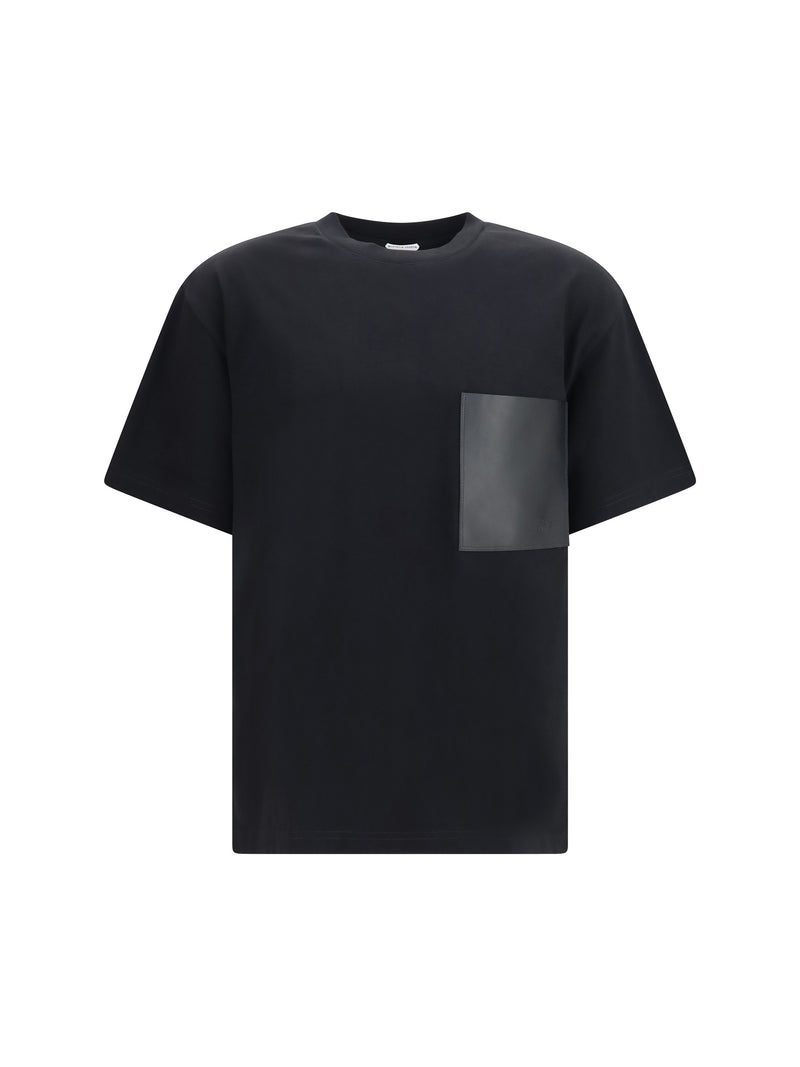 Bottega Veneta Bottega Veneta Pima Cotton Jersey T-shirt Double Black - World Class Fashion